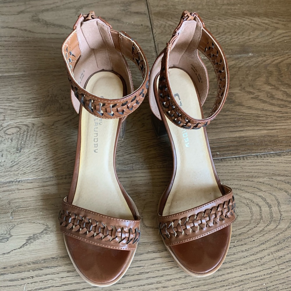 Almost New Block Heel Sandals
